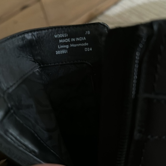 Cole Haan Black Ankle Booties with Chunky Sole - Picture 6 of 6